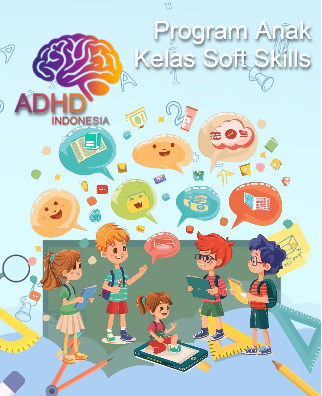 Program ADHD Indonesia Kabupaten Muna Barat Kelas Soft Skills Anak ADHD