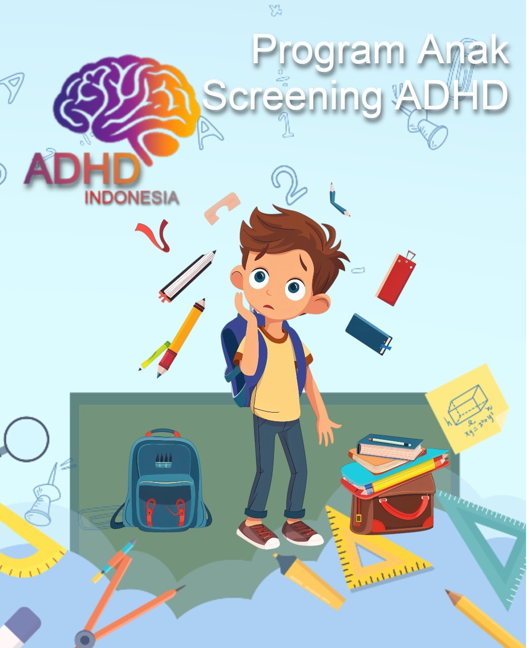 Program ADHD Indonesia Kabupaten Muna Barat Screening ADHD Non-Diagnostik